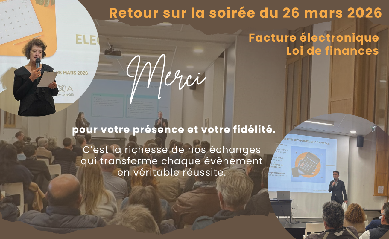 Soirée Facture Electronique et loi de finances du 26 mars 2026